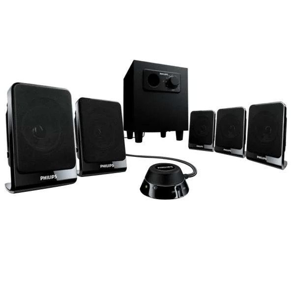 Philips 5.1 Multimedia Speakers (SPA2602) Afbeelding 1