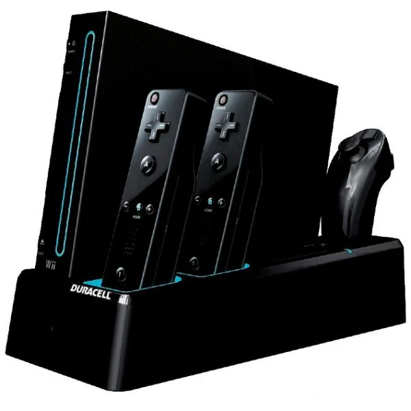 Duracell Wii Charging Stand (Black) Afbeelding 1