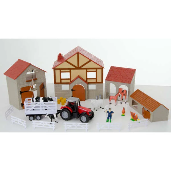 MASSEY FERGUSON MASSEY'S BIG FARM PLAY SET Afbeelding 1