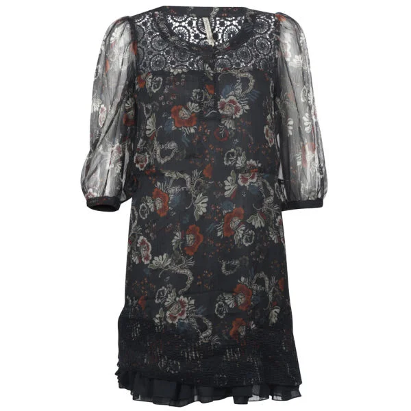 Pepe Women's Nazareth Gypsy Dress - Twilight - XS - Blauw Afbeelding 1