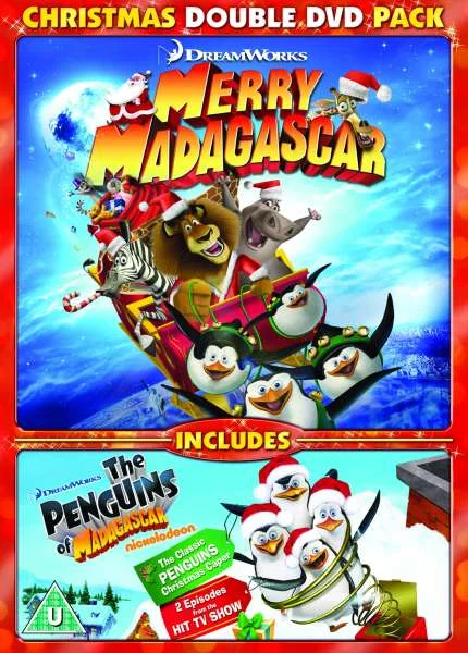 Merry Madagascar and Penguins of Madagascar - Christmas Double Pack Afbeelding 1