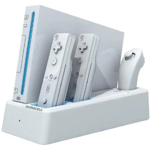 Duracell Wii Charging Stand (White) Afbeelding 1