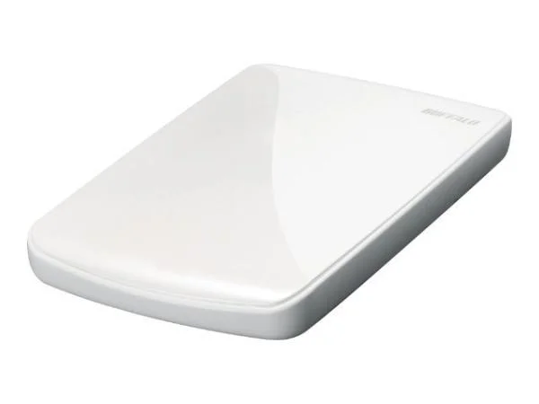 Buffalo MiniStation Lite 640GB USB 2.0 Hard Drive (White) Afbeelding 1