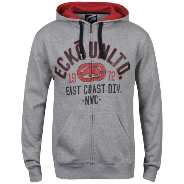 Ecko Men's Cozine Hoody - Grey - S - Grijs Afbeelding 1