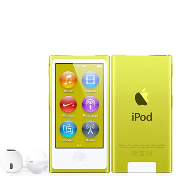 iPod nano 7th Gen 16GB - Yellow Afbeelding 1