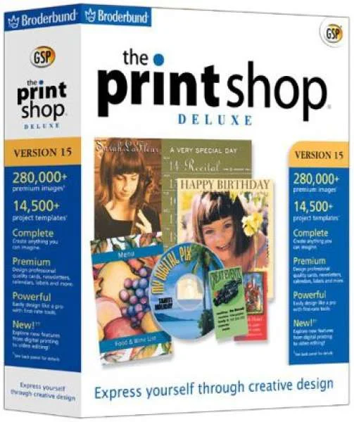 Printshop Deluxe V15 Afbeelding 1