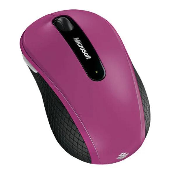 Microsoft Wireless Mobile Mouse 4000 BlueTrack USB for Mac/Win (Pink) Afbeelding 1