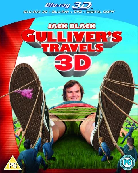 Gulliver's Travels 3D (Includes Free Book) Afbeelding 1