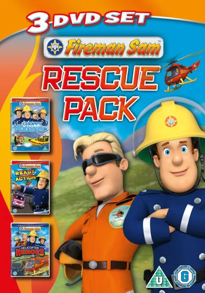 Fireman Sam: Rescue Pack (Ready for Action / Choppy Waters / Helicopter Heroes) Afbeelding 1