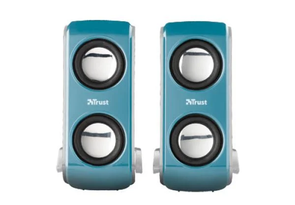 Trust Portable Notebook Speakers - Blue Afbeelding 1