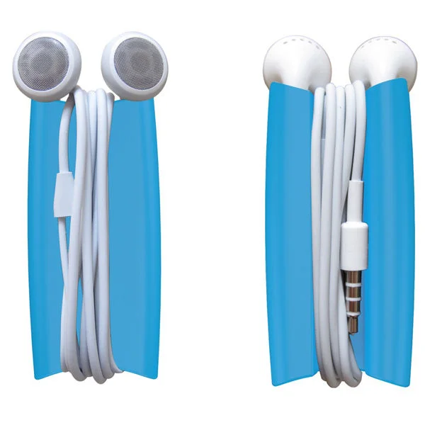 Quirky Wrapster Headphone Cord Organizer (Blue) Afbeelding 1