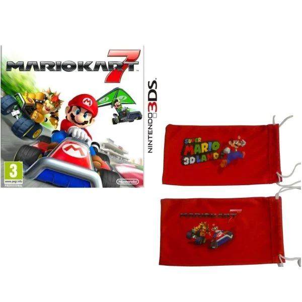 Mario Kart 7 (Includes Mario 3DS Case) Afbeelding 1