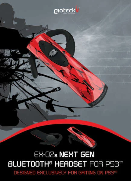 Gioteck EX-02 Bluetooth Headset Afbeelding 1