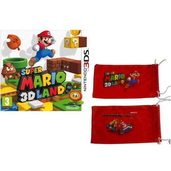 Super Mario 3D Land (Includes Mario 3DS Case) Afbeelding 1