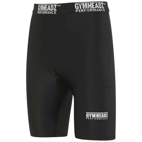 Gymheadz Men's Performance Skin Range Short Black - S - Zwart Afbeelding 1