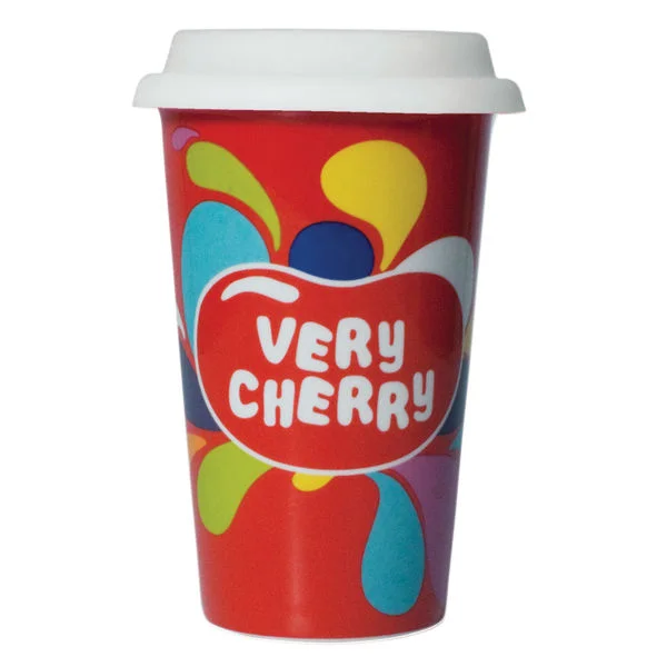 Jelly Belly - Very Cherry Ceramic Travel Mug Afbeelding 1