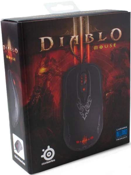 SteelSeries: Diablo 3 Mouse Afbeelding 1