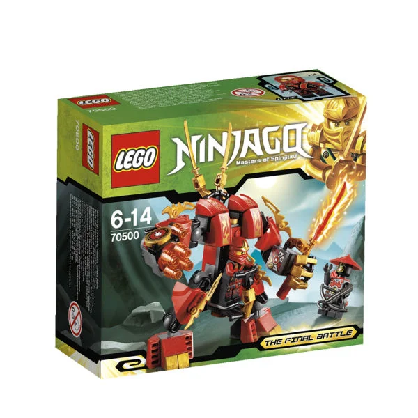 LEGO Ninjago: Kais Fire Mech (70500) Afbeelding 1
