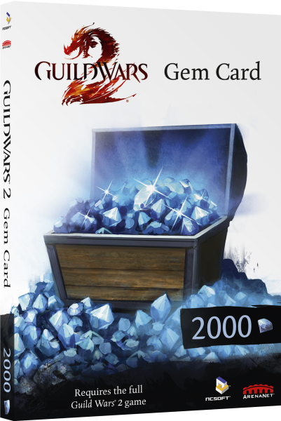 Guild Wars 2: Gem Card (2000) Afbeelding 1