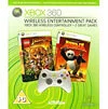 WEP: Wireless Entertainment Pack (Includes Kung Fu Panda, Lego Indiana Jones & White Wireless Controller) Afbeelding 1