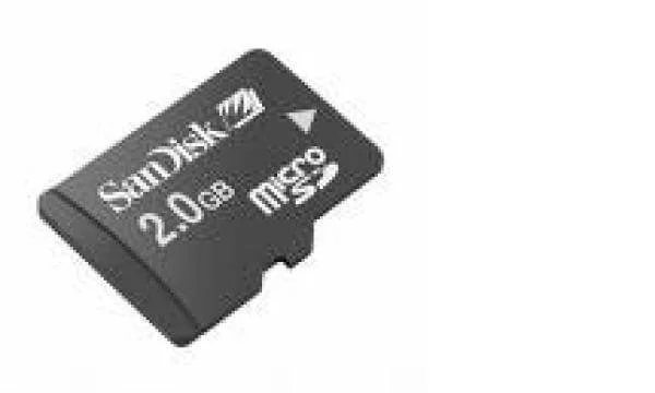 Sandisk 2GB Micro SD Card Afbeelding 1