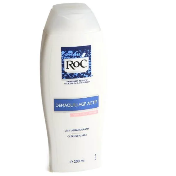 Roc - De Maquillage Active Clean Milk for Dry Skin (200ml) Afbeelding 1