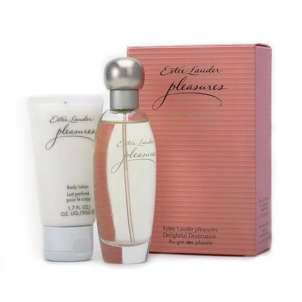 Estée Lauder - Pleasures Gift Set (50ml Eau de Parfum with Body Lotion) Afbeelding 1