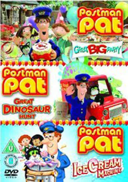 Postman Pat: Great Big Party/Great Dinosaur Hunt/ Icecream.. Afbeelding 1