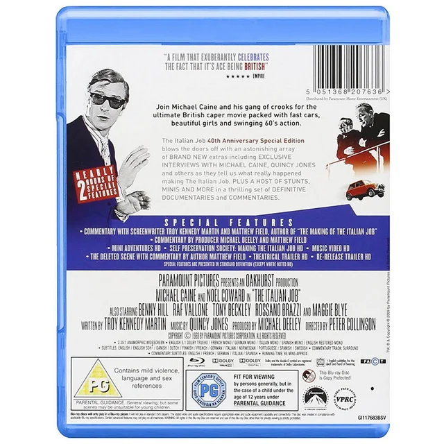 The Italian Job 40e Jubileum Editie