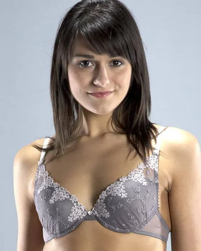 Passionata - White Nights Push Up Bra - 32DD - Grijs Afbeelding 1