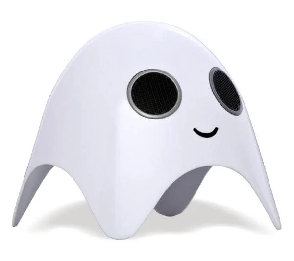 Amethyst iGhost iPod Speaker Dock - White Afbeelding 1