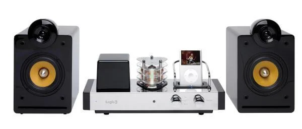 Logic 3 Valve80 Ipod Amplifier with Speakers Afbeelding 1