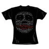 Batman - Joker Word Face - Skinny-Fit T-Shirt - L Afbeelding 1
