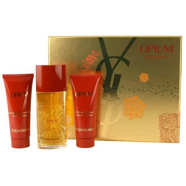 Yves Saint Laurent - Opium Gift Set (50ml Eau de Toilette with Body Lotion and Shower Gel) Afbeelding 1