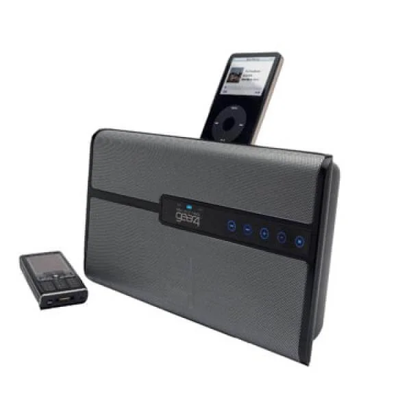 Gear4 HouseParty Blu - Bluetooth Ipod Docking Speakers Afbeelding 1