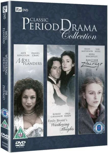 Classic Period Drama Collection: Moll Flanders / Wuthering Heights / Dr. Zhivago Afbeelding 1