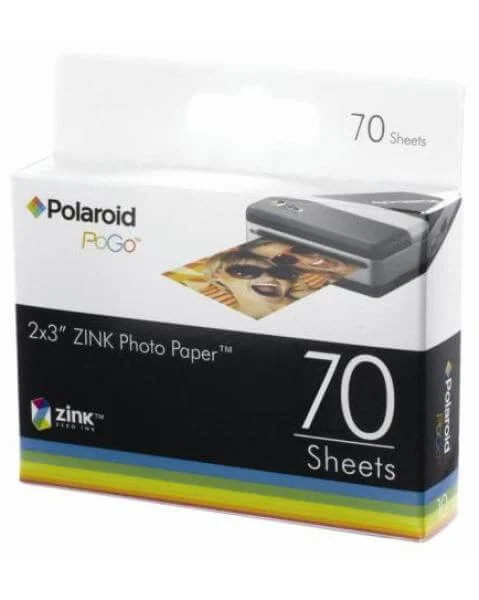Polaroid Pogo ZINK Photo Paper for Pogo Instant Printer (70 Pack) Afbeelding 1