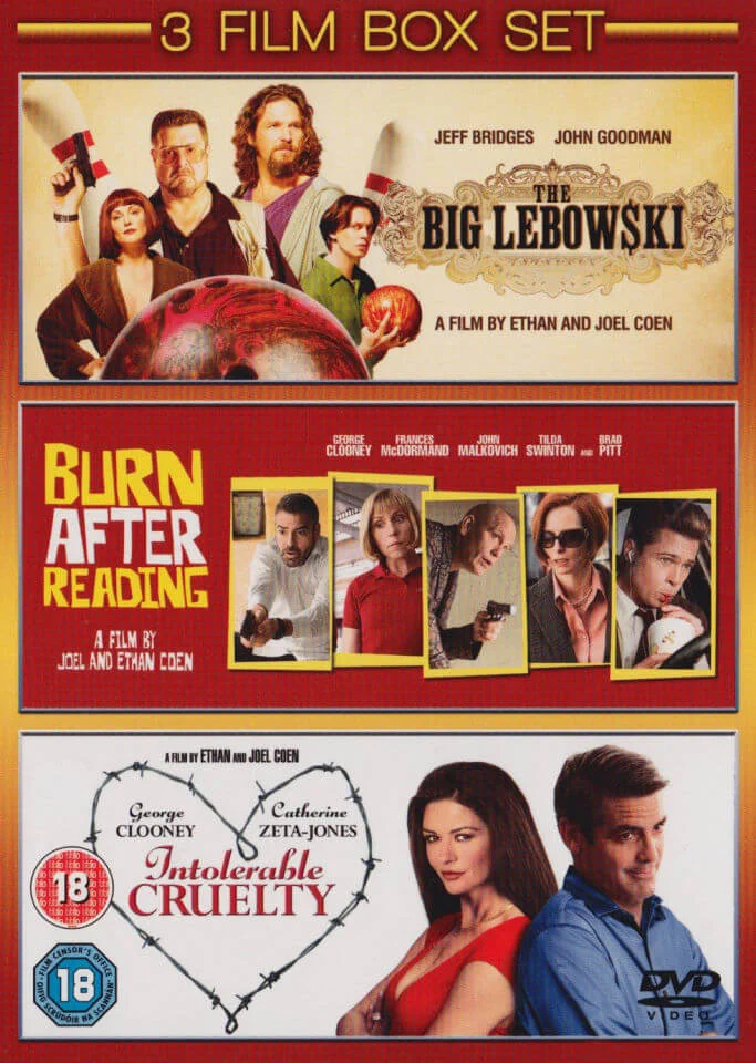 Burn After Reading / Big Lebowski / Intolerable Cruelty Afbeelding 1