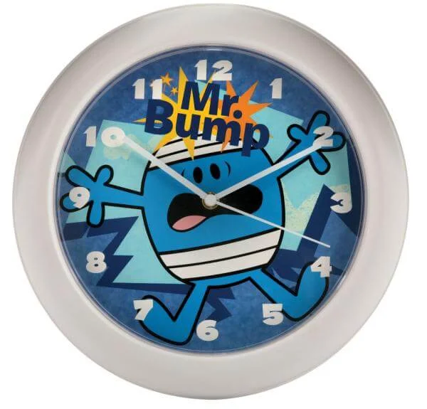 Mr Men: Mr Bump Wall Clock Afbeelding 1