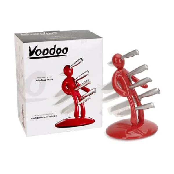 Voodoo Knife Block - Red Afbeelding 1