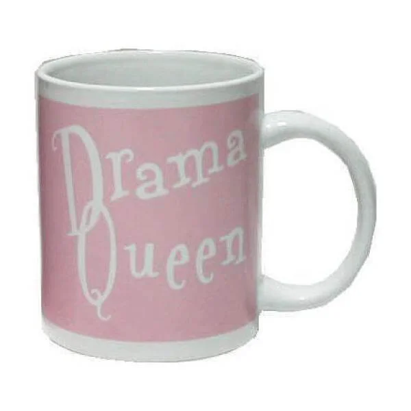 Novelty Drama Queen Mug - Great Gift Afbeelding 1