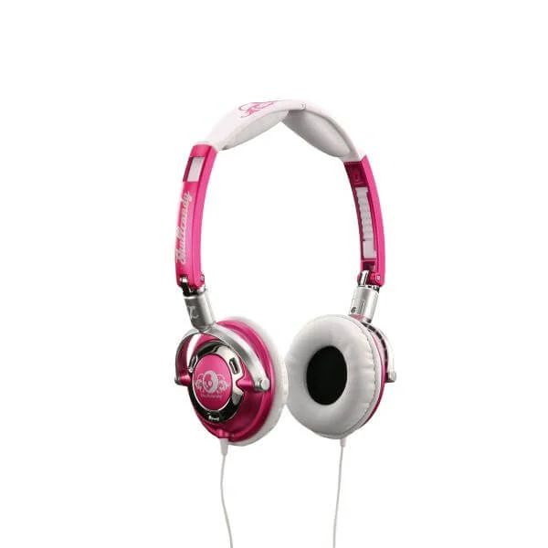 Skullcandy Lowrider 09 Headphones (Pink/White) Afbeelding 1