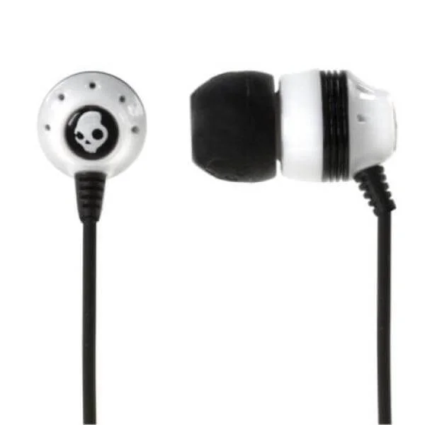Skullcandy INK'D Earbuds (White/Black) Afbeelding 1