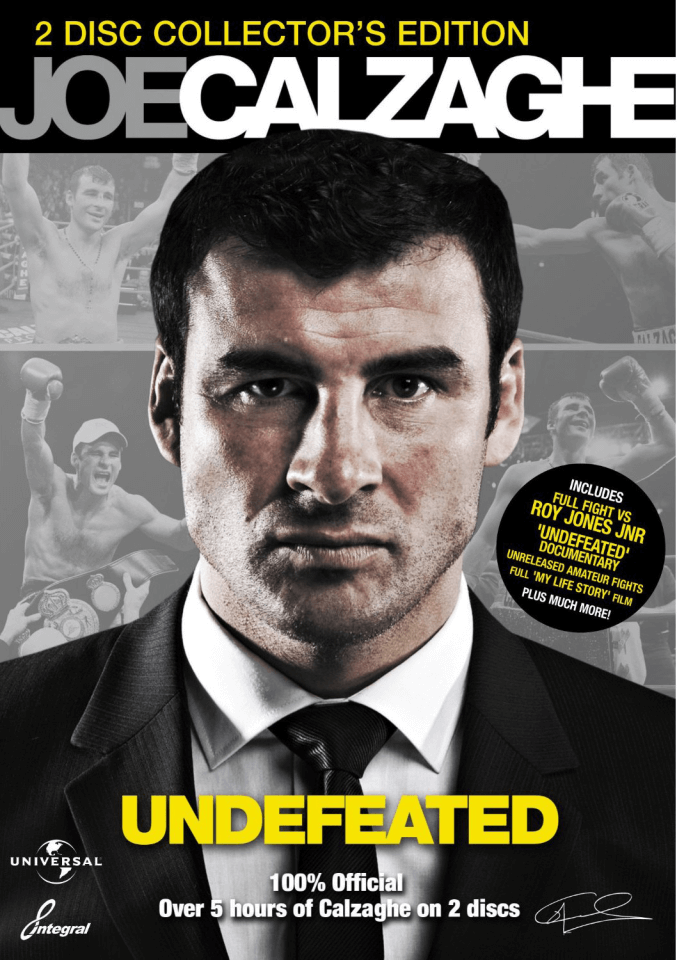 Joe Calzaghe - Undefeated Afbeelding 1