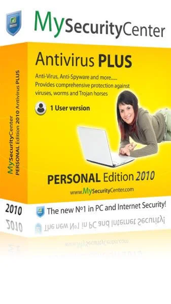 MySecurityCenter Antivirus PLUS 2010 - PERSONAL Edition! Afbeelding 1