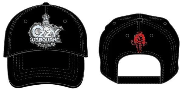 Ozzy Osbourne Crest Logo Baseball Cap Afbeelding 1