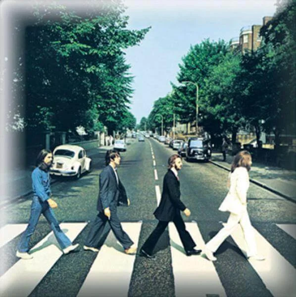 Beatles Abbey Road Album Pin Badge Afbeelding 1