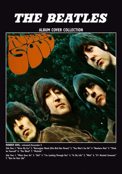 Rubber Soul Album Greeting Card Afbeelding 1