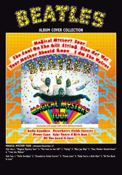 Magical Mystery Tour Album Greeting Card Afbeelding 1