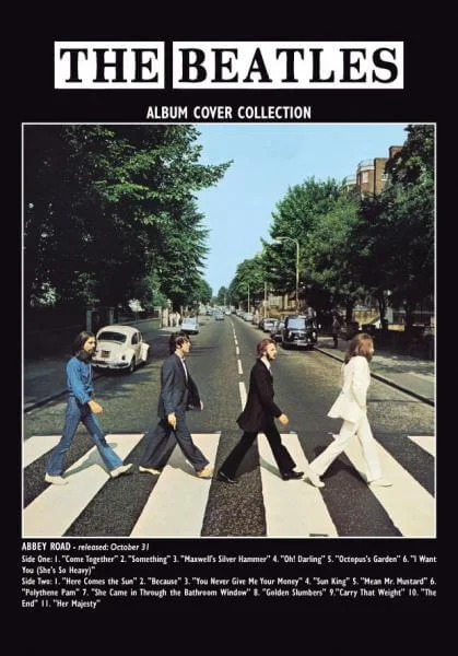 Abbey Road Album Greeting Card Afbeelding 1